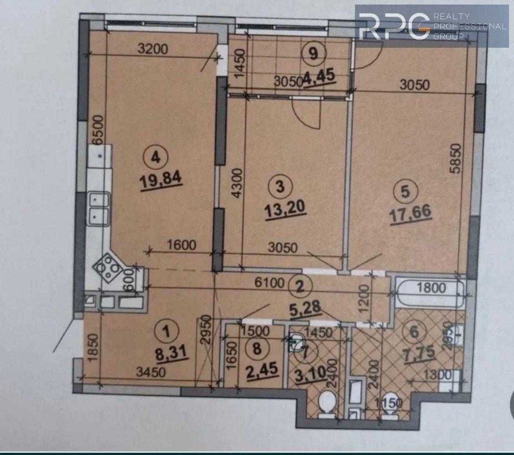 Продажа 2-к квартиры 84м2 ЖК GREAT Грейт Киев - изображение 1