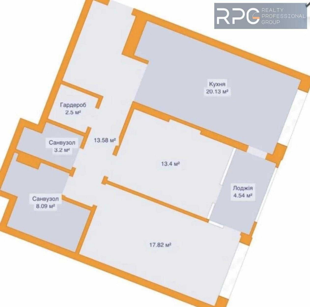 Продажа 2-к квартиры 84м2 ЖК GREAT Грейт Киев - изображение 2