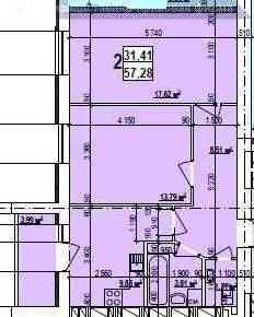 Продам 2к S 57м в новострое ЖК Мира-3.Документы. ХТЗ.Q Харьков