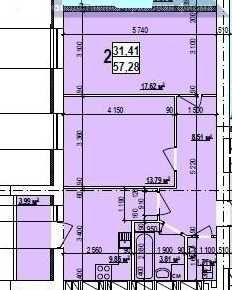Продам 2к S 57м в новострое ЖК Мира-3.Документы. ХТЗ.Q Харьков - изображение 1