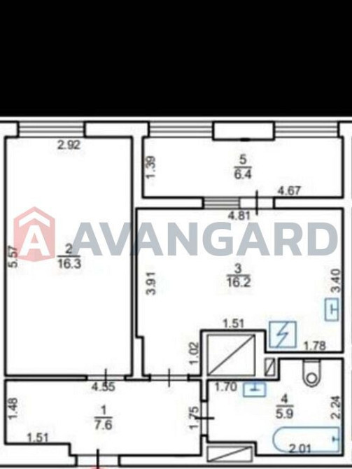 1242дол. за кв.м.!ЖК Вежа, 1км.квартира,52кв.м., Терміново Львов - изображение 8