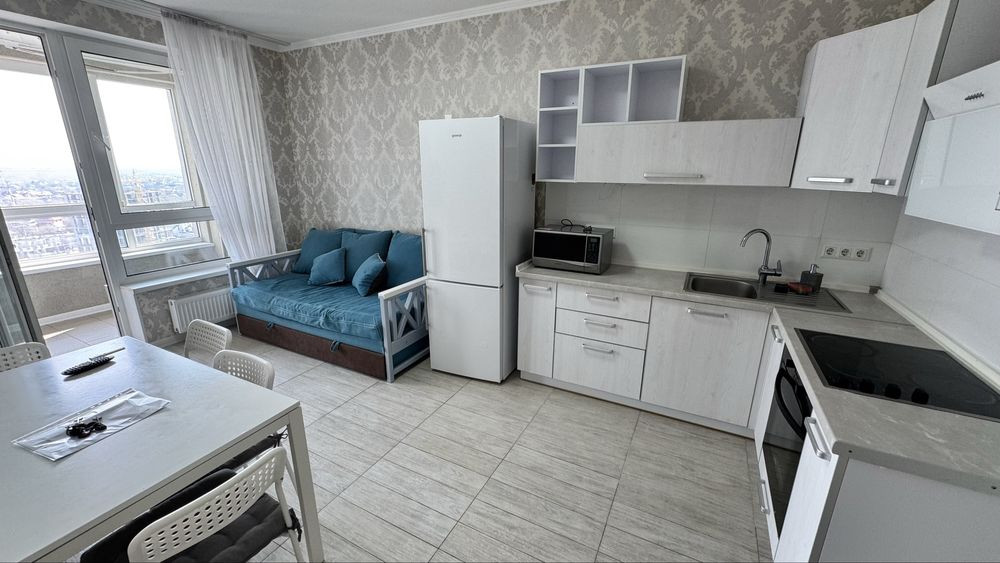 ЖК Зарічний 1Г метро Славутич кухня з диваном спальня генератор бажана Киев - изображение 6