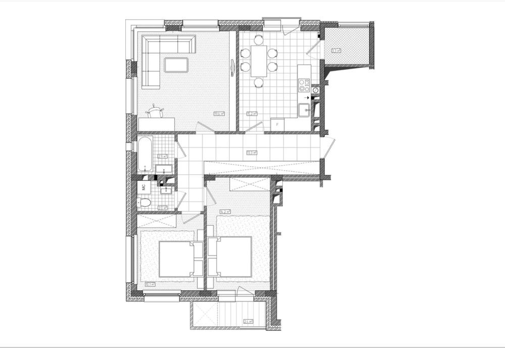 3-к квартира з ремонтом навпроти парку Центральний Ірпінь, преміум ЖК Ірпінь - зображення 2