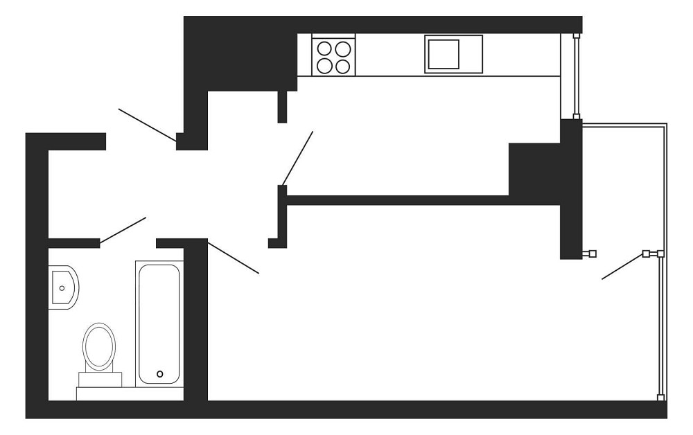 продаж однокімнатної квартири Львов - изображение 3