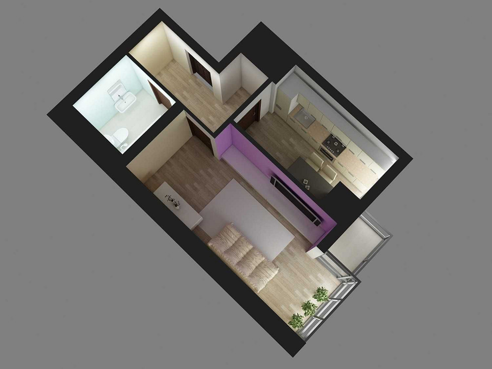 продаж однокімнатної квартири Львов - изображение 4