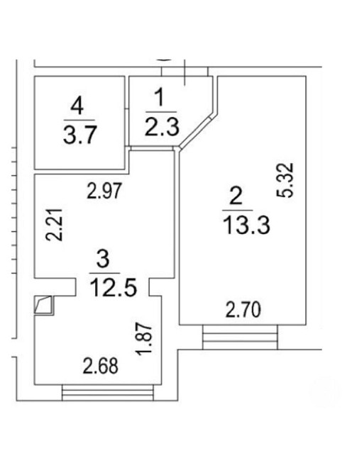 ЖК Львівський Затишок Продаж 1К 32.1м  Більше 3 років Софиевская Борщаговка - изображение 1