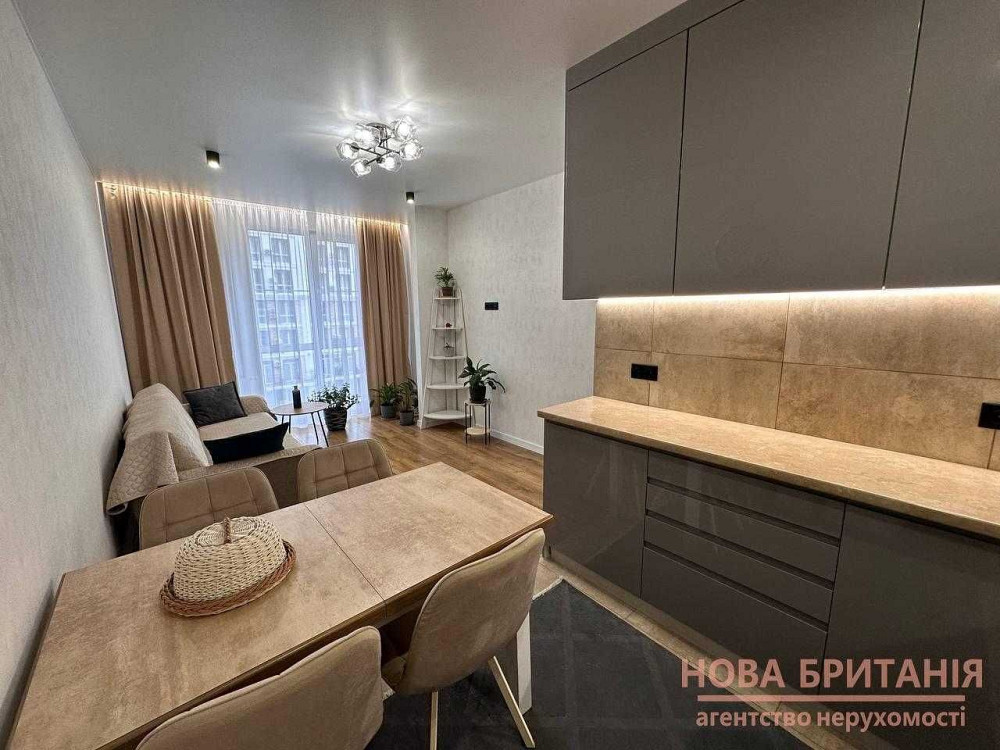 ЗАТИШНА 1к квартира 41 м2 буд. Манчестер, 5 поверх, ЖК Нова Англія Киев - изображение 3