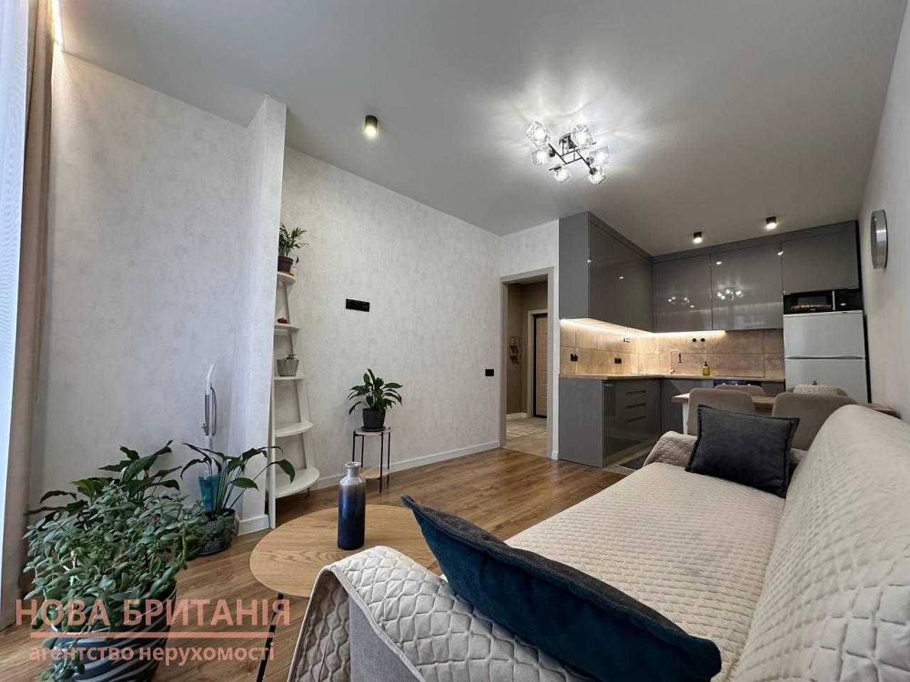 ЗАТИШНА 1к квартира 41 м2 буд. Манчестер, 5 поверх, ЖК Нова Англія Киев - изображение 1