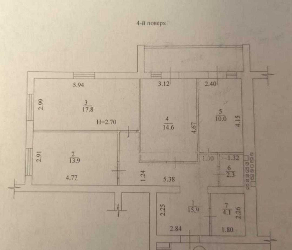 Аналогов нет! ЖК Мира 1, Продам 3 ком квартиру пл 82м2, этаж 4/9ти! A Харьков - изображение 5