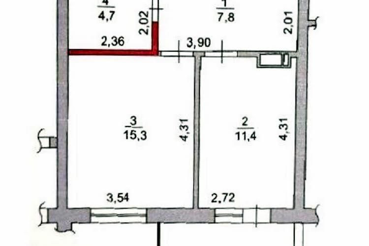 Гарне розташування! 1-к квартира 41м2 ЖК Кришталеві Джерела Київ - зображення 2
