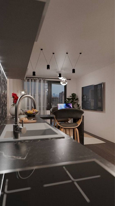 Квартира з терасою в Києві | Смартквартира | 1-кімнатна | Британський Киев - изображение 6