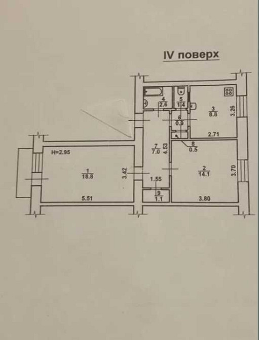 Терміново! Двокімнатна сталінка на Успенській Одесса - изображение 8