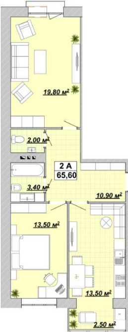 Продаю, 2-х кімн.,2пов., 65м.кв., ЦЕНТР, р-н ГАЛИЦЬКА Ивано-Франковск - изображение 6