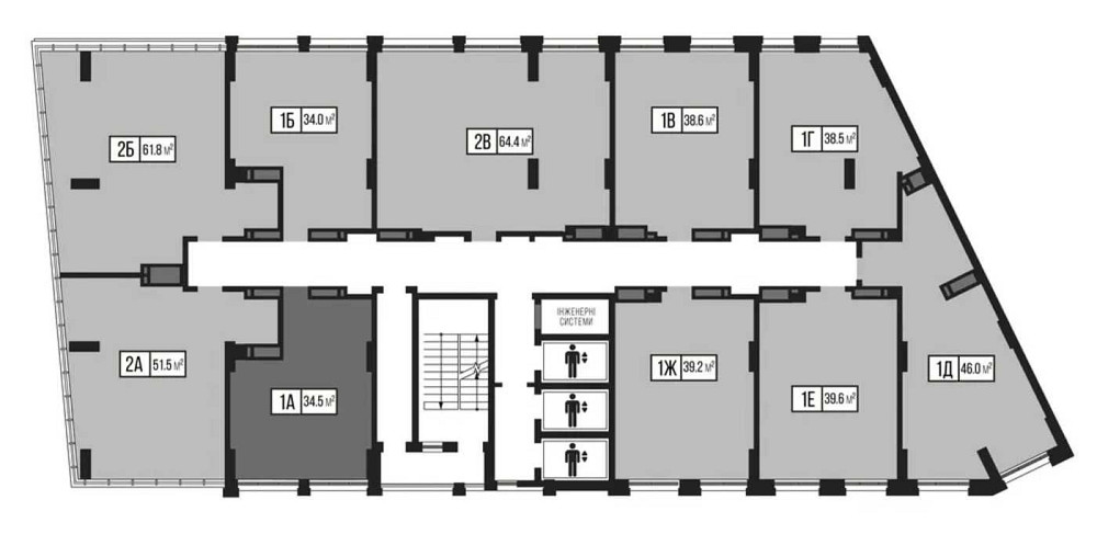 Продам видову 1-кімнатну квартиру ЖК MONT BLAN Дніпро - зображення 7
