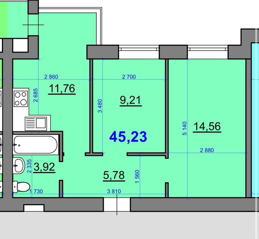 Терміново! Продаж 2-к в У-Кварталі! ЄОселя Софиевская Борщаговка - изображение 5