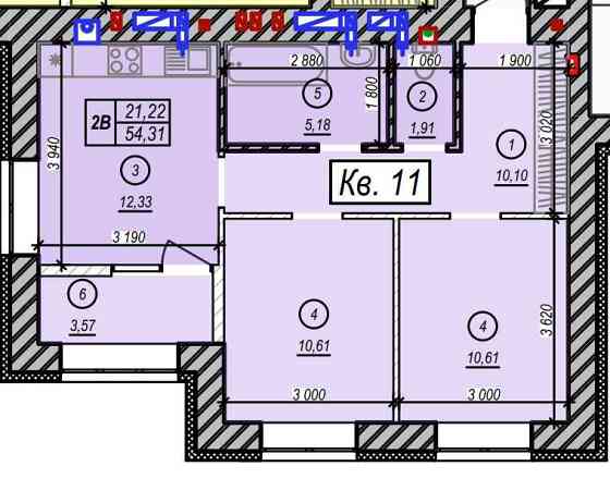 2-кімнатна квартира всього за 48 879 $! ВИГІДНА ЦІНА! Ірпінь