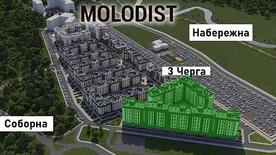 Інвестиція у ЖК Молодість нова черга на виплату 36 міс Ірпінь