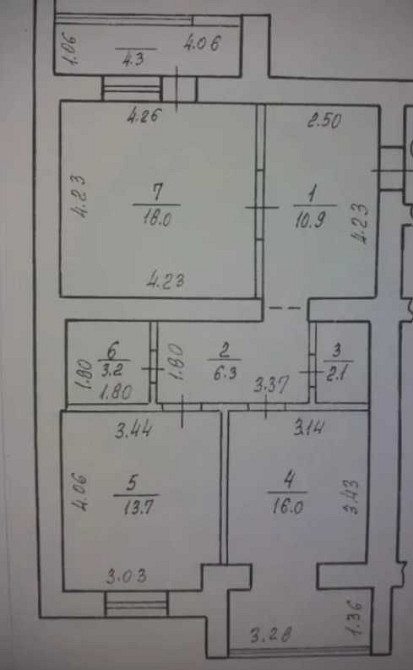 ЦЕНТР 832$/1м2 Продаж ЗДАНОЇ 2 кім квартири 74.5м2 з Ивано-Франковск - изображение 2