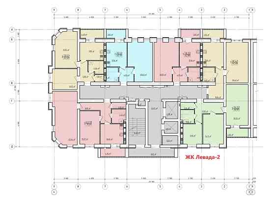 ДОМ ЗАСЕЛЁН! ЖК Левада, Продам 1 комн. квартиру 43м2 м Гагарина AB Харків