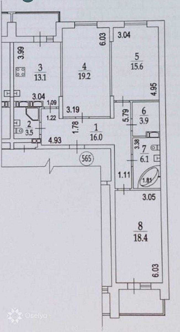 Продаж 3к квартири ЖК Русанівська гавань Видова Єоселя Без % Київ - зображення 2