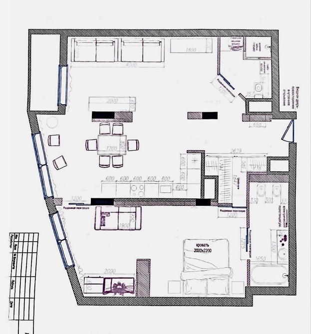 Оренда. Park Avenue, Голосіївський, 60. 100м, студія + 1 спальня Без % Киев - изображение 3