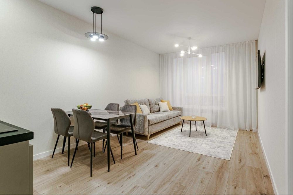 Євроремонт! 1-к квартира 47м2 ЖК Варшавський Плюс Виноградар Киев - изображение 4