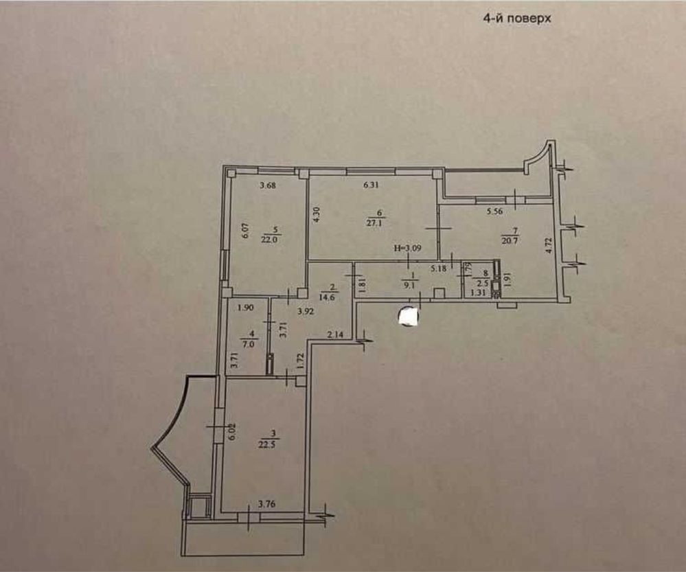 Топ предложение‼️3-4 комн квартира в ЖК Резиденция, БотСад. Харків - зображення 3