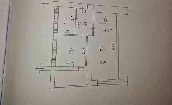 1 к. из.кв. на ул. Мира,43. Новострой. Документы на руках.40 м2-21999$ Харків