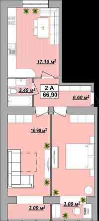 Продам, 2-х кімн.,Центр,67м.кв., ГАЛИЦЬКА Ивано-Франковск