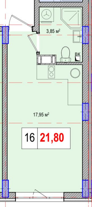 Квартира на мансардному поверсі з можливістю облаштування антресолі! Київ - зображення 1