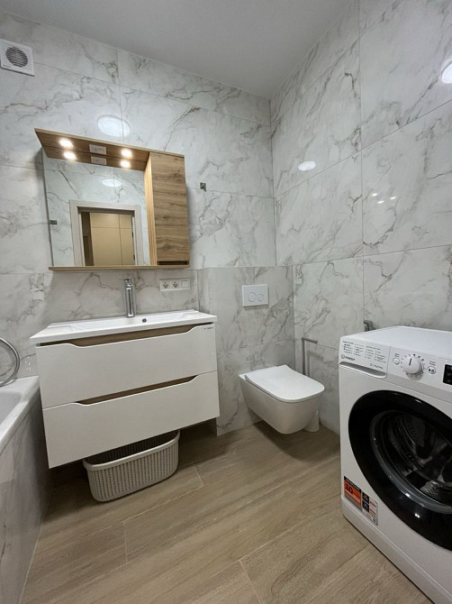 Євро двокімнатна під ЄОСЕЛЮ! Новий ремонт! Меблі, техніка! Газ Ірпінь - зображення 7