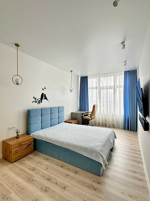 1 кімн. в 29 Перлині на Таїрова. Євро ремонт. Вид на море! Лиманка - зображення 1