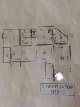 Без комиссии ‼️ Продаж квартири на Позняках 100м2 Григоренко 1 Киев