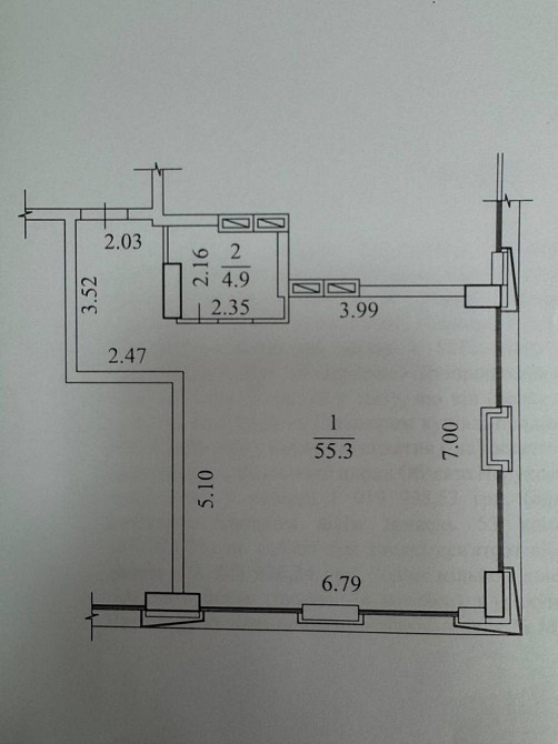 Продам квартиру 61 м2 ЖК Маршал Днепр - изображение 5