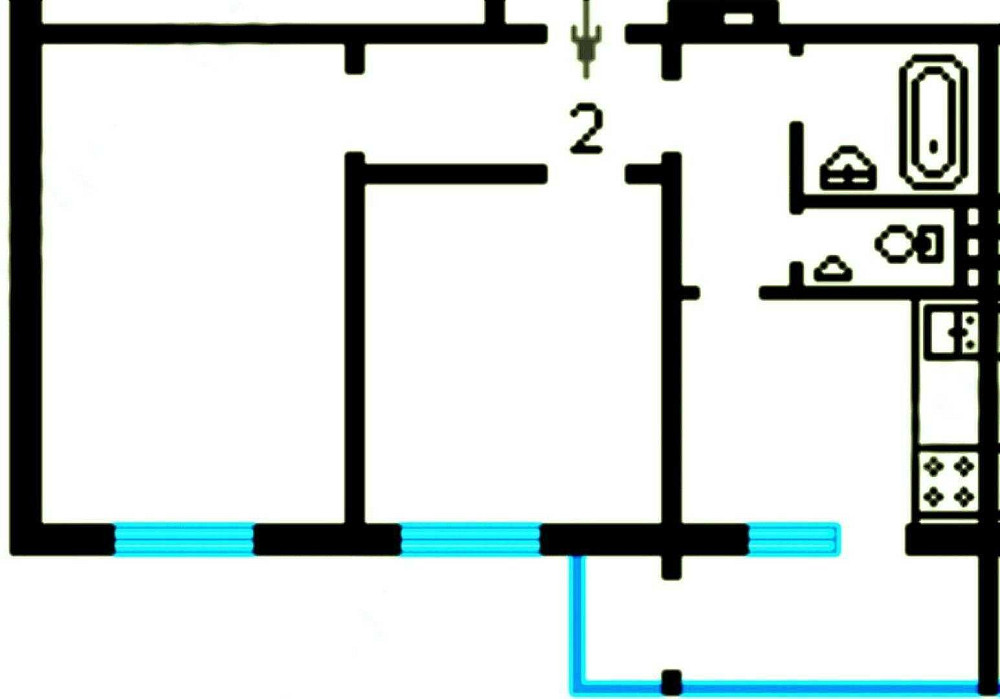 АК 2 Кімнатна 2002 рік Дарниця Чернигівська Ярослава Гашека 7А Киев - изображение 8