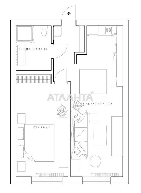 ЕКСКЛЮЗИВ! Квартира біля Арени Львів, підходить під єОселю. Львов - изображение 2