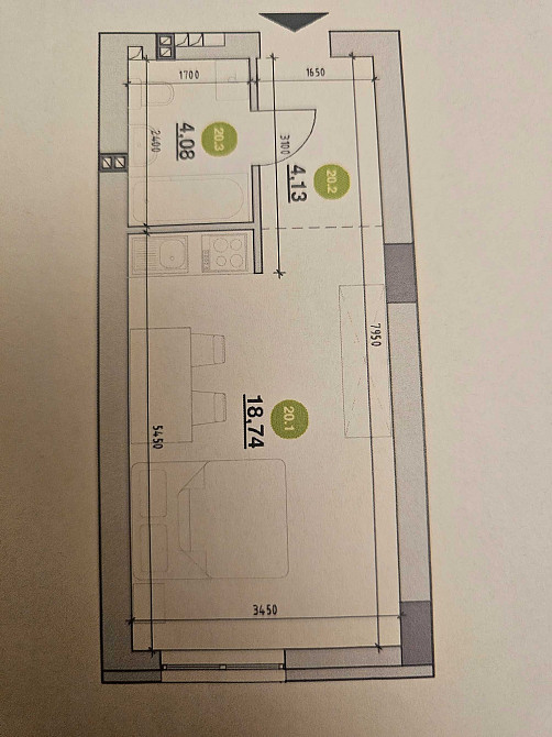 Продаж 1 кім. квартири вул. Рудненська ЖК Ріел Сіті. ВЛАСНИК! Львов - изображение 4