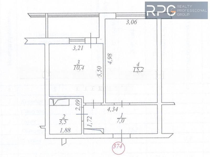 Продаж 1-к ЖК Лебединий Харківська 3 хв Єоселя вул Ревуцького Бажана Киев - изображение 1