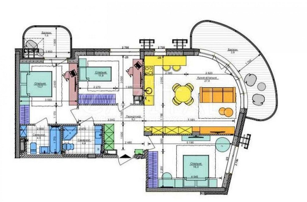 Продажа квартиры ЖК Республика улица Кольцевая дорога Київ - зображення 8