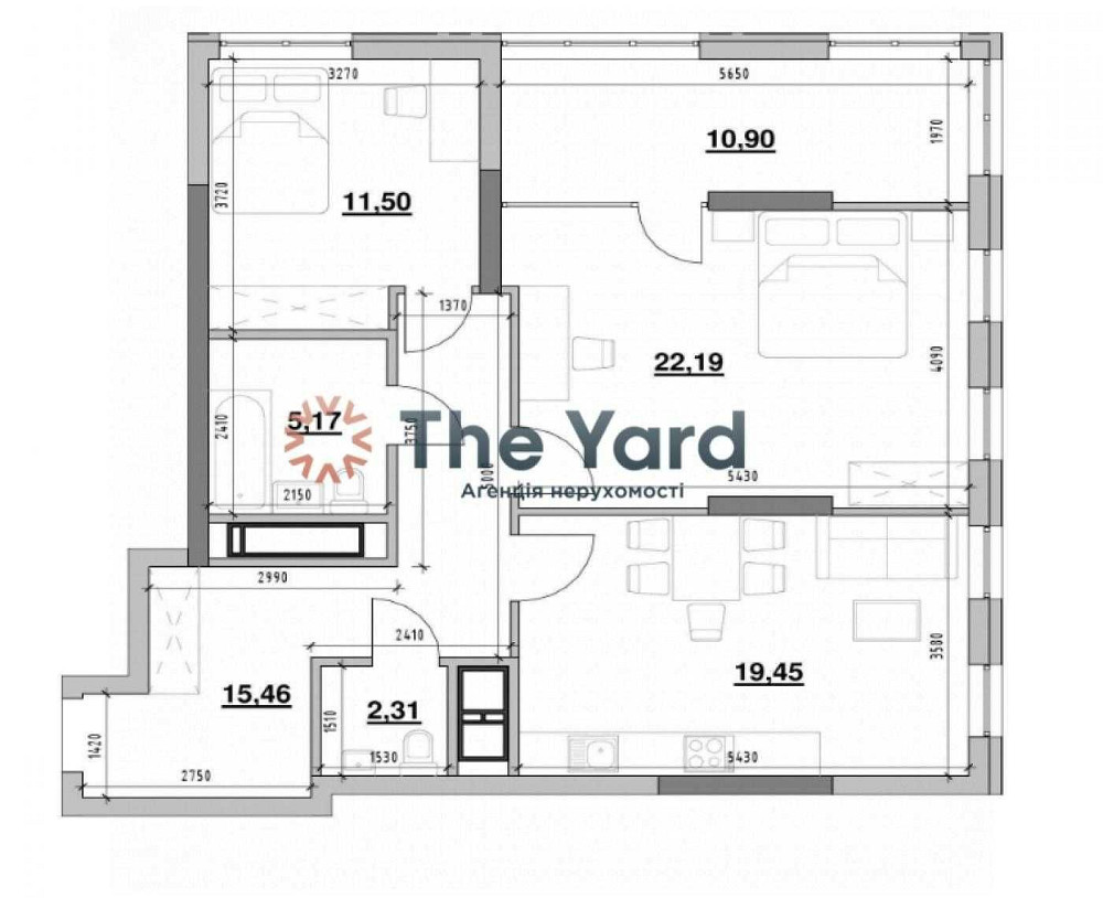 БЕЗ % !!! Продаж 2к квартири в ЖК Nordica RESIDENCE  будинок №1 !!! Київ - зображення 2