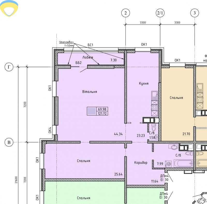 Продається 3-к квартиру у новобудові бізнес-класу ЖК "Олімпійський" Одесса - изображение 6
