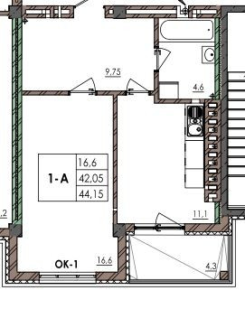 Квартира в одесской обл, таирова, совиньон, жк Парк совиньон Таїрове - зображення 6