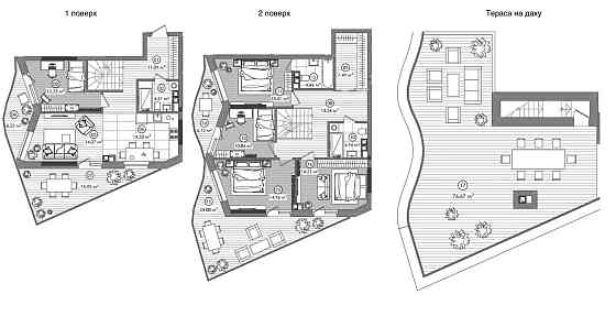 Ексклюзивний пентхаус в ЖК Creator City 178м2 з терасою на даху 76м2 Киев
