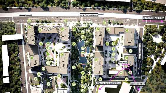 Ексклюзивний пентхаус в ЖК Creator City 178м2 з терасою на даху 76м2 Киев