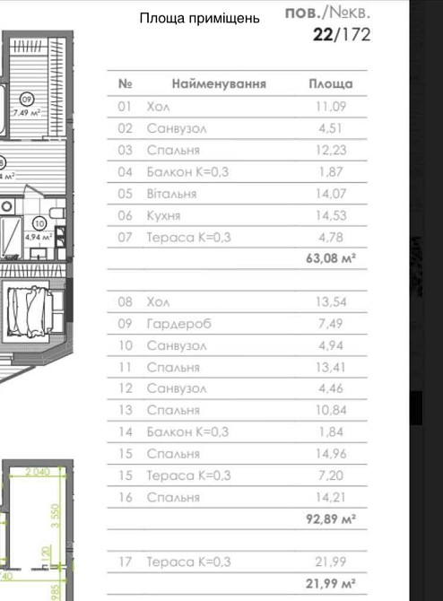 Ексклюзивний пентхаус в ЖК Creator City 178м2 з терасою на даху 76м2 Киев - изображение 8