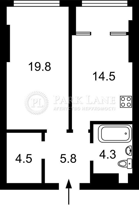 Продаж 1 кімн кв 53 кв.м ЖК Manhattan city Манхеттен Берестейський 11 Киев - изображение 7