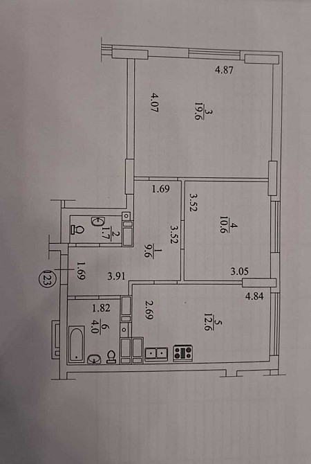 2 кімната видова. Центральний парк Ирпень - изображение 8