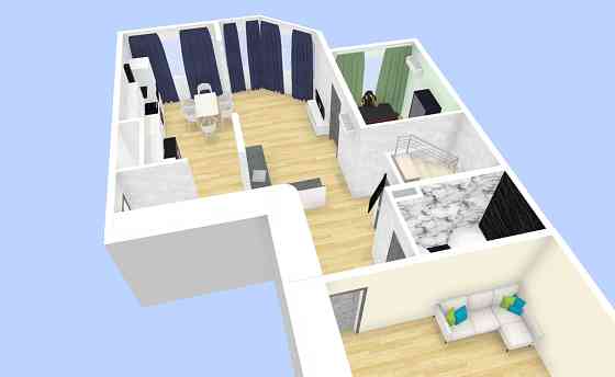 Дворівнева квартира з дизайн.ремонтом та системою автономності Киев