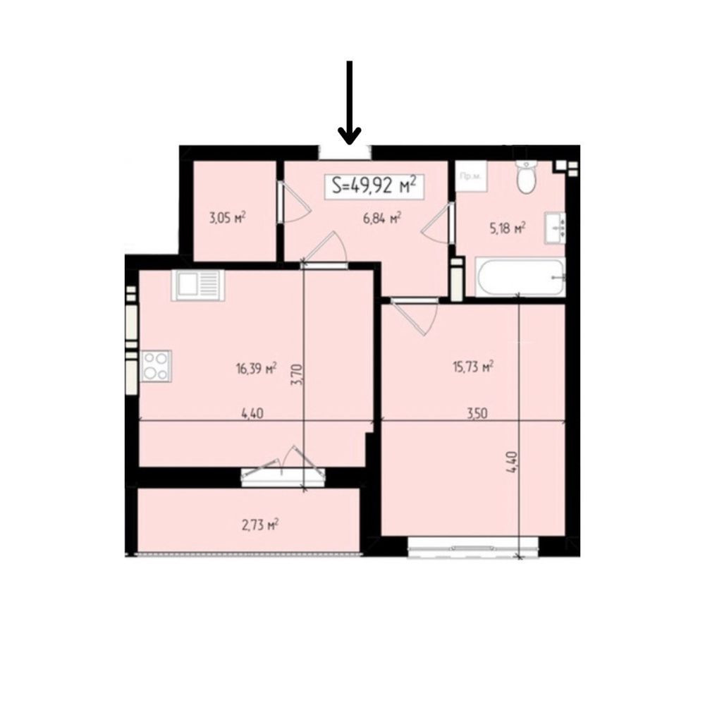 Продаж 1,5-кімнатної|ЖК Мала Прага|Центр Ужгород - изображение 7