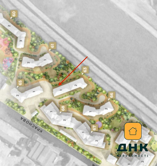 2к квартира на Краснова, Кадор Сити, 63 Жемчужина Одесса - изображение 7